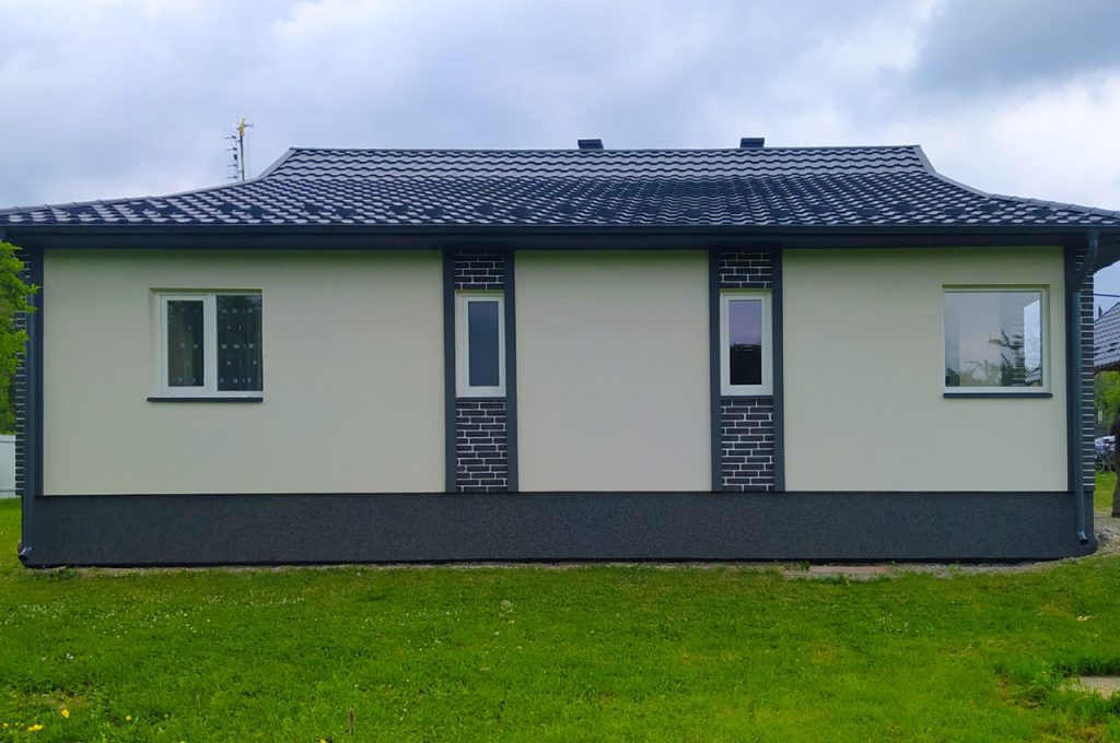 FTS E CLINKER – “Онікс 73” | FTS Клей дисперсійний – Білий | FTS STRUCTURE LINE – S0603-Y40R(NCS), F 205(FTS FACADE) FTS E CLINKER -