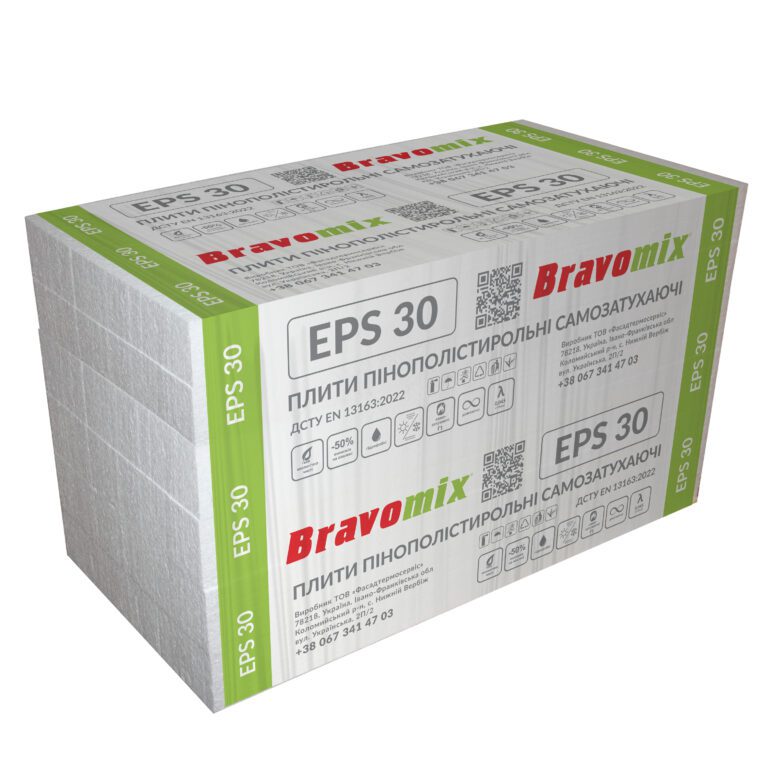 Пінопласт Bravomix EPS 30