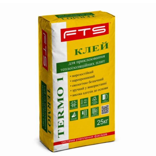 Клей для приклеювання пінопласту TERMO-1